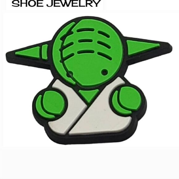 Star Wars Rubber Croc Shoe Charms Variety Pack Bundle Mandalorian Yoda Boba Fett - Picture 6 of 8
